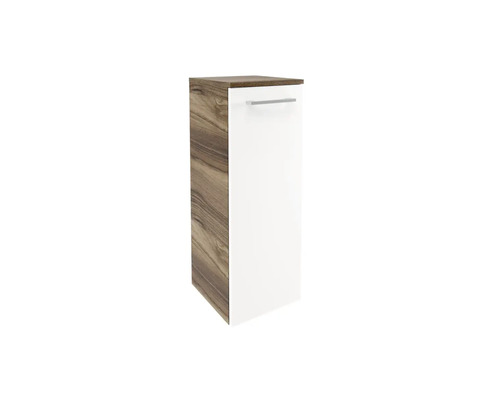 Hochschrank mit einer Tür und Holzdekor