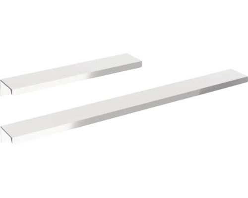 Zwei weiße Kabelkanäle