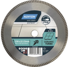 Norton Diamantscheibe Pro Ceramic XT Ø 230 mmx22,23 mm