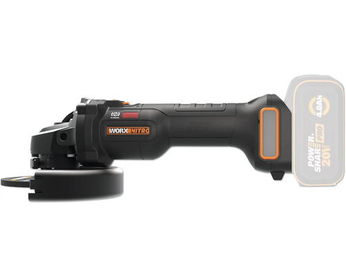 Akku-Winkelschleifer Worx Nitro WX814.9 Ø 125 mm, ohne Akku und Ladegerät