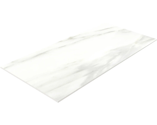 Rechteckige Bodenfliese mit Marmoroptik