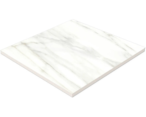 Quadratische Fliese mit Marmoroptik