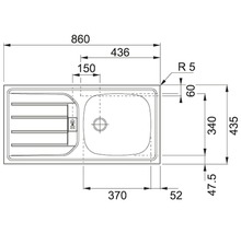 Held Möbel Küchenzeile mit Geräten Mailand 290 cm Frontfarbe grau hochglanz Korpusfarbe graphit zerlegt-thumb-22