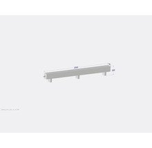 Betonbord mit Abmessungen von 2000 x 130 x 250 Millimeter