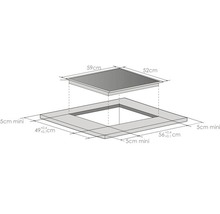 Held Möbel Küchenzeile mit Geräten Mailand 330 cm Frontfarbe grau hochglanz Korpusfarbe graphit zerlegt-thumb-29