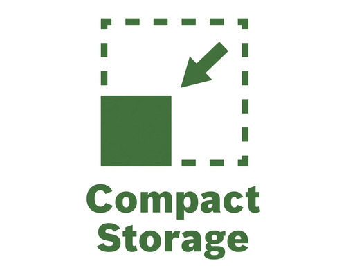 Kompakte Lagerung