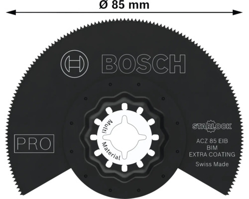 Bosch Sägeblatt mit 85 Millimeter Durchmesser