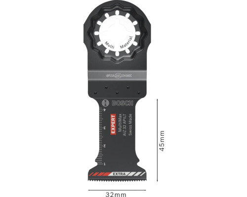 Bosch Multifunktionswerkzeug Sägeblatt, 32 mm breit und 45 mm lang