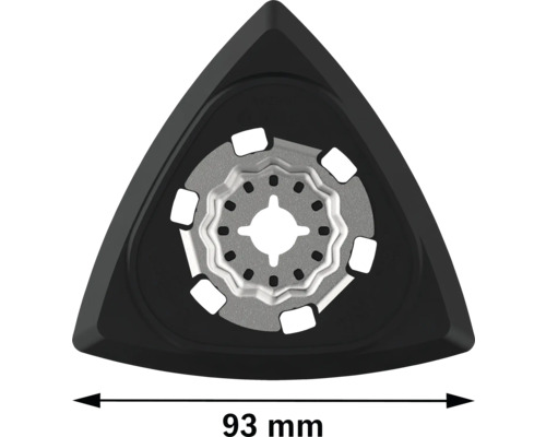 Dreieckiges Sägeblatt für Multifunktionswerkzeug, 93 mm