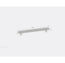 Licon Heat Standkonvektor KORALINE Basic LKB H 190 x L 1600 x T 130 mm weiß