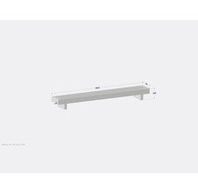 Licon Heat Standkonvektor KORALINE Basic LKB H 190 x L 1800 x T 230 mm weiß