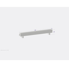 Licon Heat Standkonvektor KORALINE Basic LKB H 250 x L 1800 x T 130 mm weiß