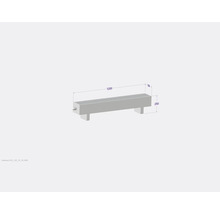 Licon Heat Standkonvektor KORALINE Optimal LKO H 250 x L 1200 x T 180 mm weiß