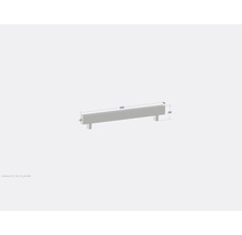 Licon Heat Standkonvektor KORALINE Optimal LKO H 250 x L 1600 x T 80 mm weiß