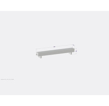 Licon Heat Standkonvektor KORALINE Optimal LKO H 250 x L 1800 x T 180 mm weiß
