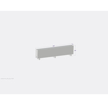 Licon Heat Standkonvektor KORALINE Optimal LKO H 600 x L 2400 x T 230 mm weiß