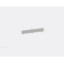 Betonfertigteil mit Abmessungen 2600 x 180 x 400 Millimeter.