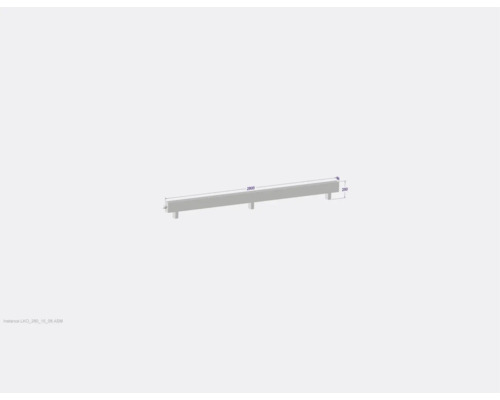 Holzbalken mit den Maßen 2800 x 250 Millimeter