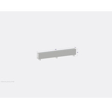 Illustration eines langen Betonbauteils mit den Maßen 3000 x 200 x 500 Millimeter.