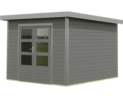 Gartenhaus mit Doppeltür und Fenstern