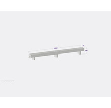Licon Heat Standkonvektor KORALINE Basic LKB H 190 x L 2000 x T 130 mm weiß