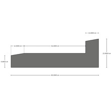 Betonhalterung für Photovoltaikanlagen L = 80 cm H = 24 cm-thumb-5