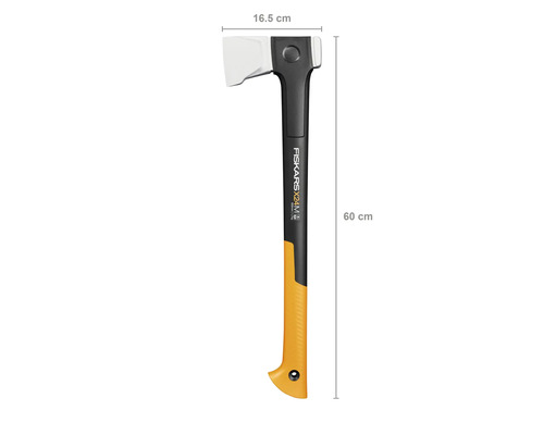 Fiskars Spaltaxt X24-L mit 60 cm Länge und 16,5 cm Kopfbreite
