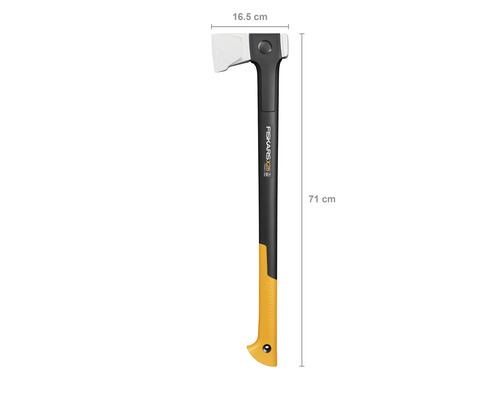 Fiskars X28 Spalthammer mit 71 Zentimeter Länge und 16,5 Zentimeter Kopfbreite