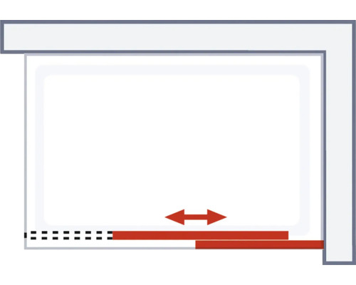 Illustration eines ausziehbaren Elements