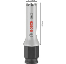 Bosch Lochsäge mit einem Durchmesser von 14 mm und einer Länge von 44 mm.