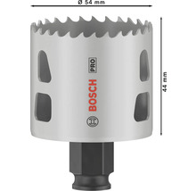Bosch Pro Lochsäge mit 54 Millimeter Durchmesser und 44 Millimeter Höhe