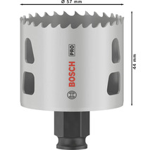 Bosch Pro Lochsäge mit 57 Millimeter Durchmesser