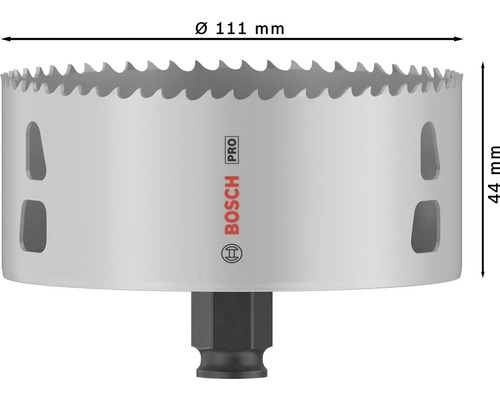 Bosch Pro Lochsäge, 111 Millimeter Durchmesser