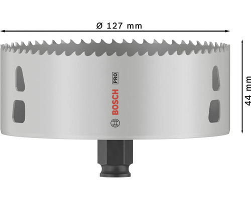 Bosch Pro Lochsäge, Durchmesser 127 Millimeter
