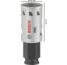 Bosch Logo Fliesenlochsaege Durchmesser 25 Millimeter