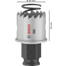 Bosch Pro Metallsäge mit einem Durchmesser von 29 Millimetern und einer Höhe von 20 Millimetern.