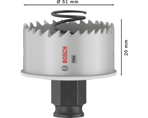Bosch Pro Lochsäge, Durchmesser 51 Millimeter