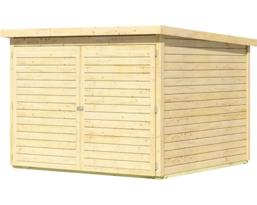 Holzgartenhaus mit Doppeltür für den Außenbereich