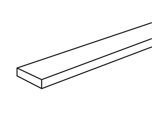 Illustration einer Holzleiste