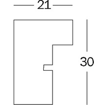 Abmessungen Profil: 21 x 30 Millimeter