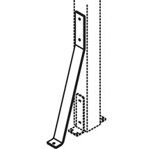 Pfostenanker mit Neigung zur Befestigung von Pfosten