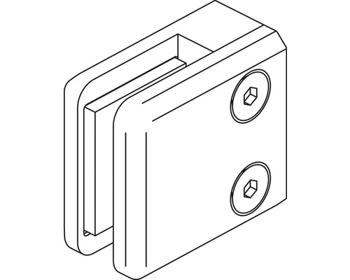 Glashalter zur Glasbefestigung