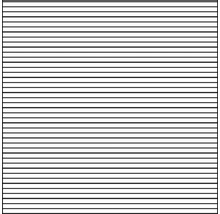 Grafische Darstellung von horizontalen Linien