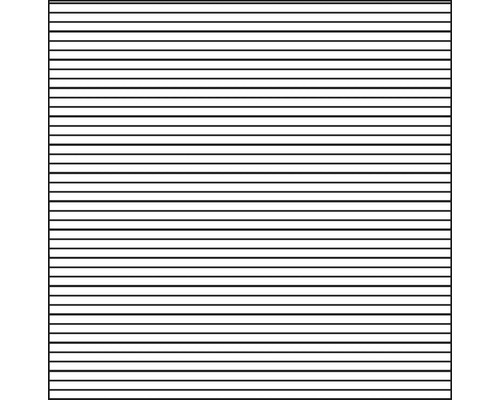 Grafische Darstellung von horizontalen Linien