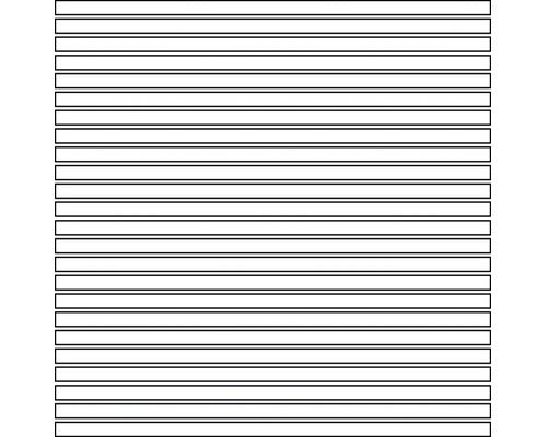 Illustration von horizontalen Linien