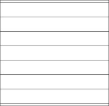 Horizontale Linien für grafische Zwecke