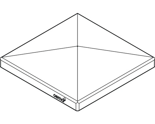 Osmo Zaunabdeckung in quadratischer Form