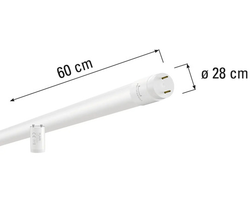 60 Zentimeter Leuchtstofflampe mit 28 Millimeter Durchmesser