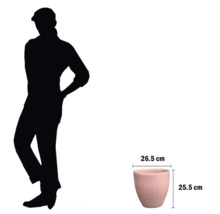 Blumentopf mit den Maßen 26,5 x 25,5 cm