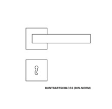 Buntbartschloss nach DIN-Norm